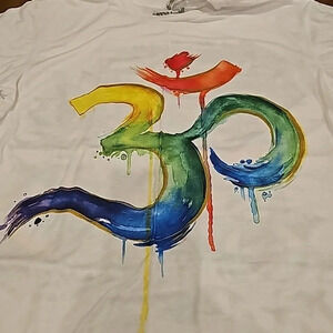Watercolor om tshirt